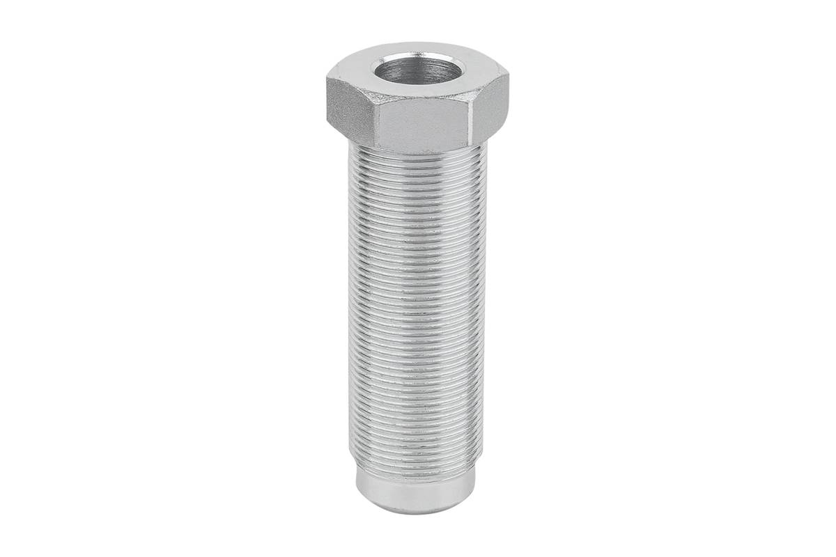 Norelem 27793-10-112413X085, Hohlschraube Stahl, verzinkt-0
