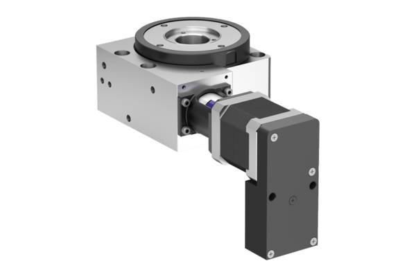 Norelem 21085-01-451222, Positionier-Rundtisch lange Ausführung, Alum., eloxiert