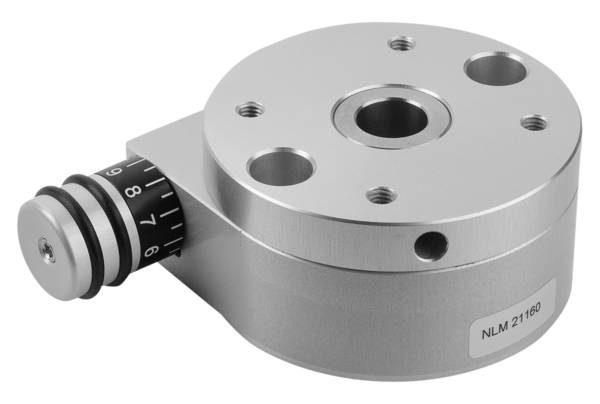 Norelem 21160-12, Positionier-Rundtisch Aluminium