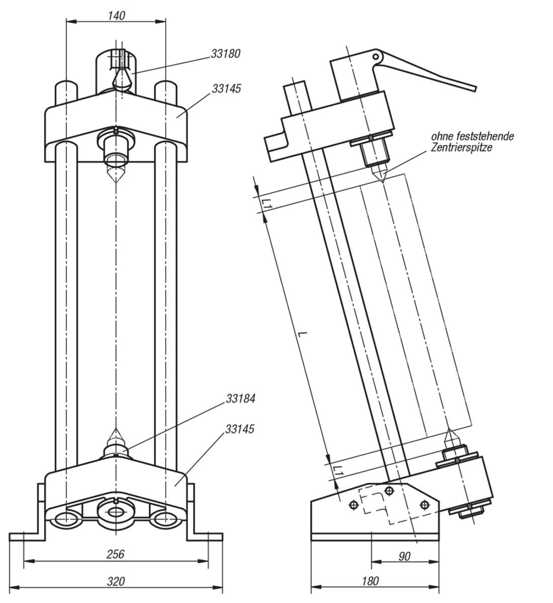 Norelem 33140-240444, Messvorrichtung Stahl-1