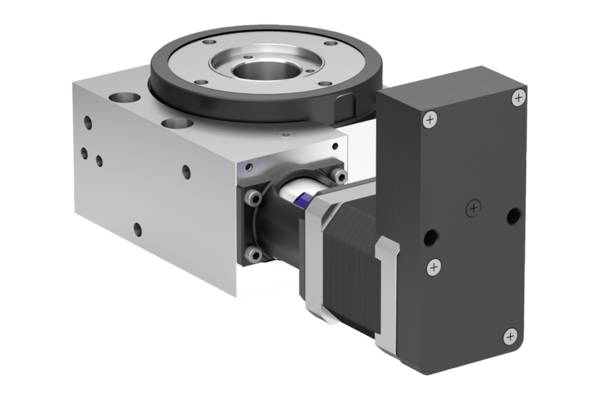 Norelem 21085-01-451224, Positionier-Rundtisch lange Ausführung, Alum., eloxiert