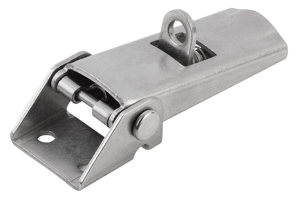Norelem 05540-3420722, Spannverschluss mit Spannhaken einstellbar, Edelst.-0