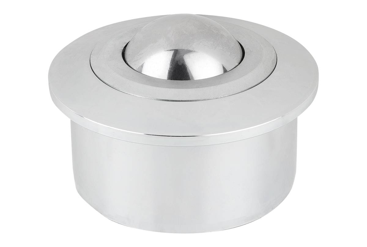 Norelem 95156-260, Kugelrolle Gehäuse, Stahl, verzinkt-0