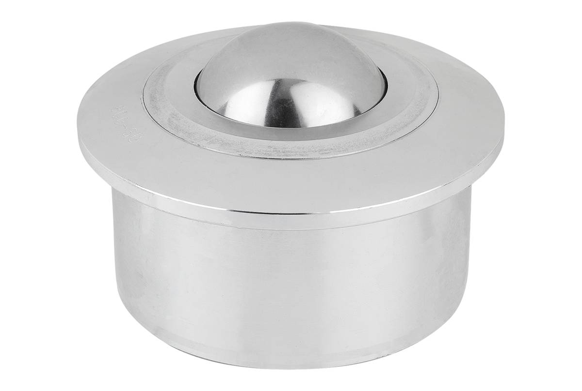 Norelem 95156-160, Kugelrolle Gehäuse, Stahl, verzinkt-0