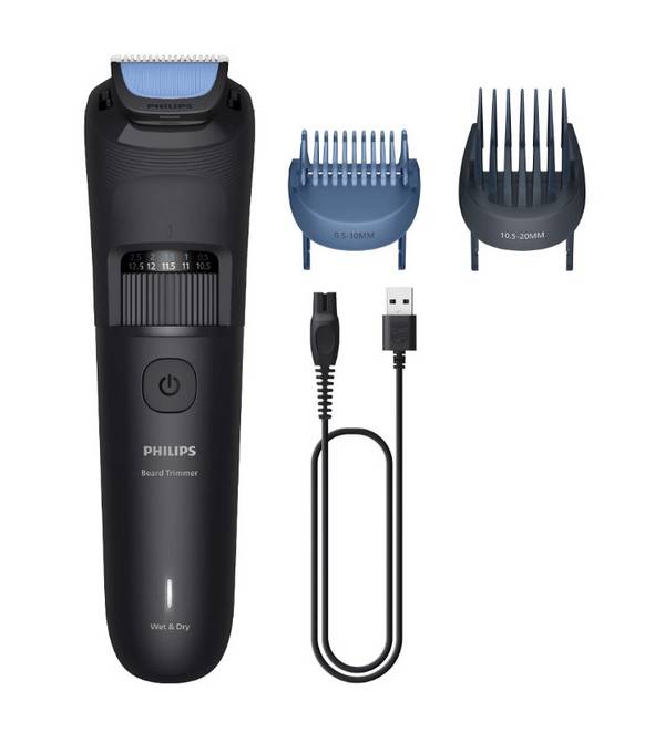 Philips 3000 Series BT3620 - Trimmer - schnurlosdeep black gloss