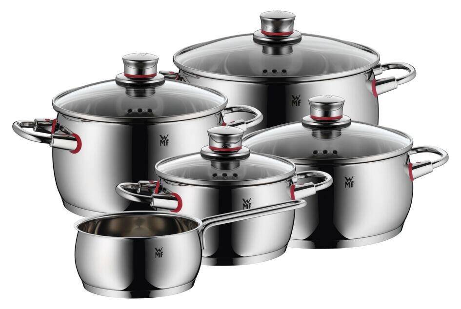 WMF Quality One Topf-Set, 5-teilig 07.7455.6380
