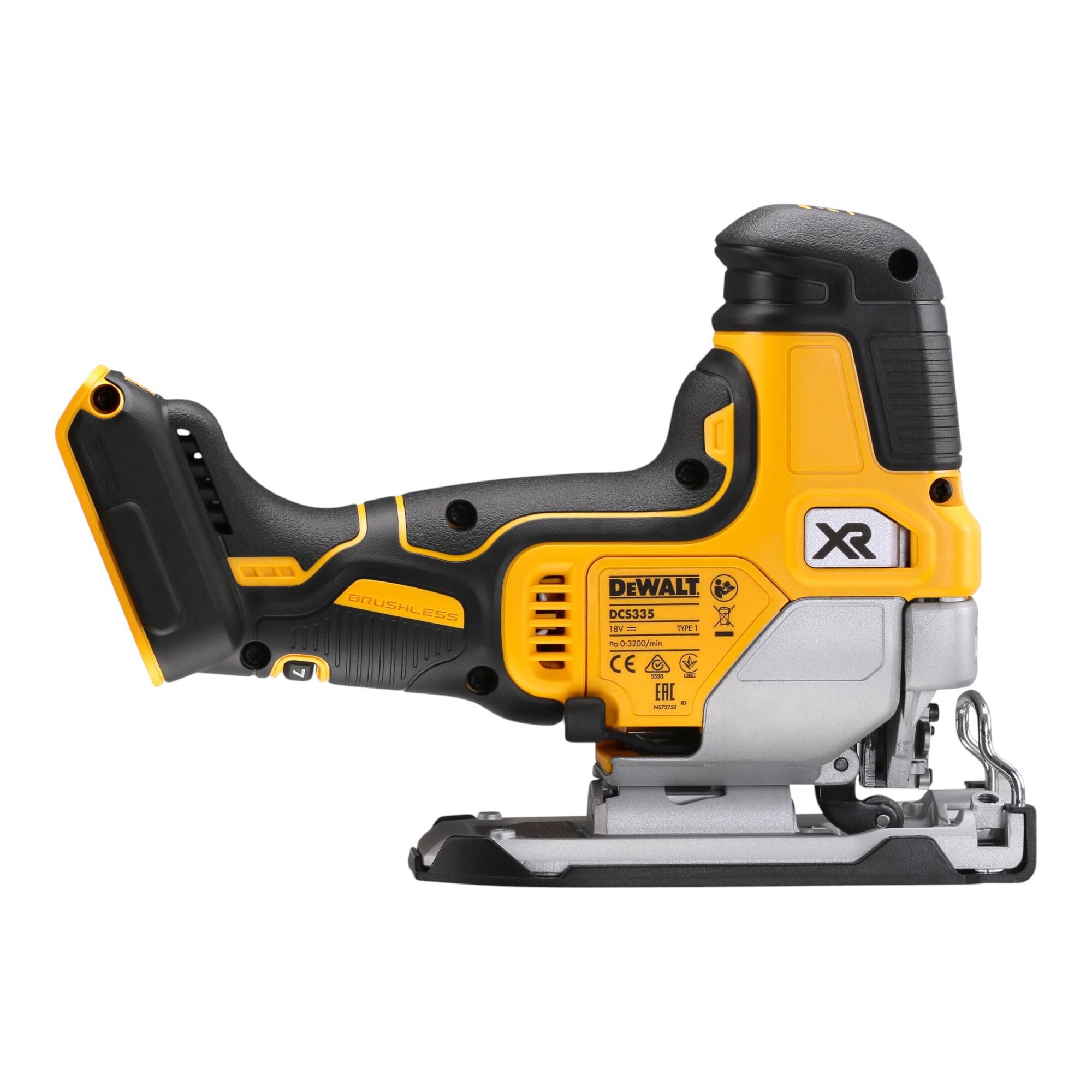 DeWalt DCS 335 N Akku Stichsäge 18 V 135 mm Brushless + 1x Akku 5,0 Ah - ohne Ladegerät-3