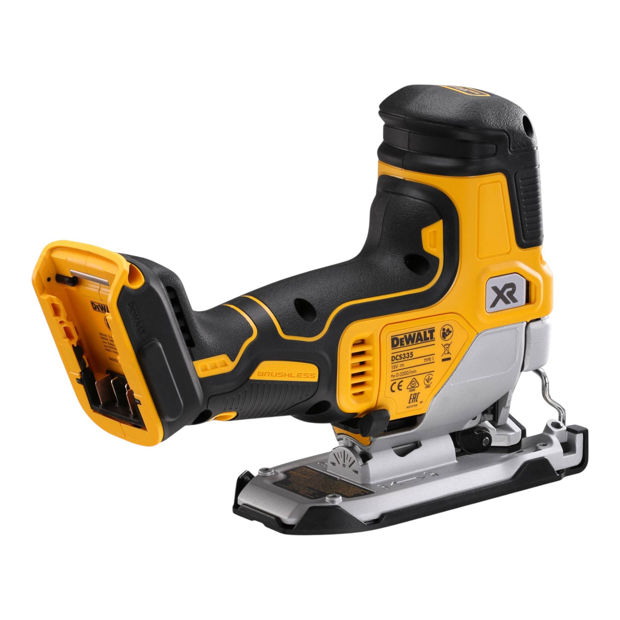 DeWalt DCS 335 N Akku Stichsäge 18 V 135 mm Brushless + 1x Akku 5,0 Ah - ohne Ladegerät-4