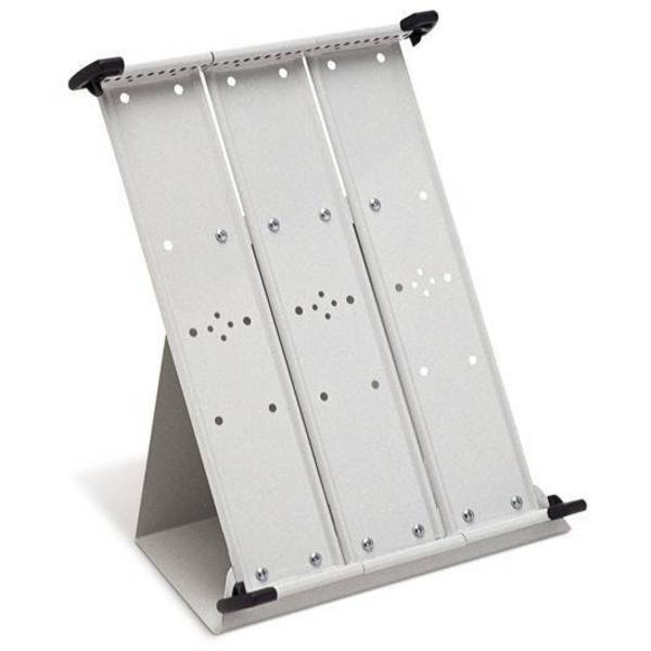 Tischständer für Tarifold Sichttafelsysteme aus Metall, hellgrau, für 30 Sichttafeln