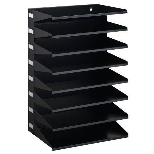 Sortierreck DURABLE, mit 8 Fächern, schwarz-0
