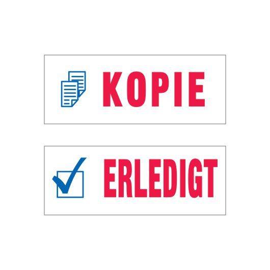 Trodat Printy 4912 Office Printy, Stempel mit Motiv und Standardtext "GEPRÜFT"-3
