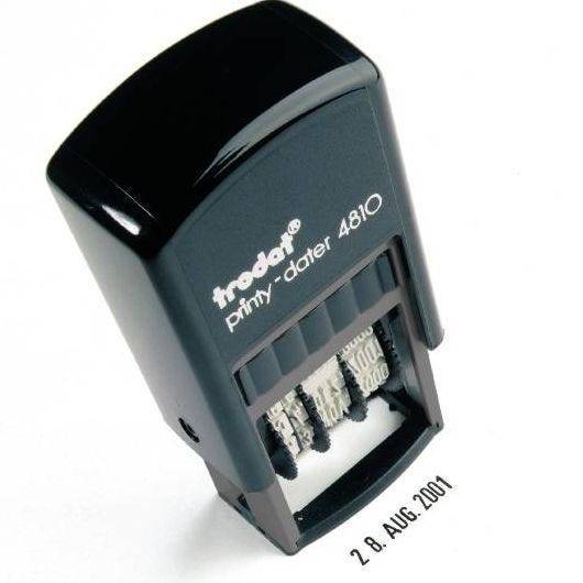 Datumstempel Trodat Printy Dater 4810, Schrifthöhe 3,8 mm, Abdruck schwarz-3