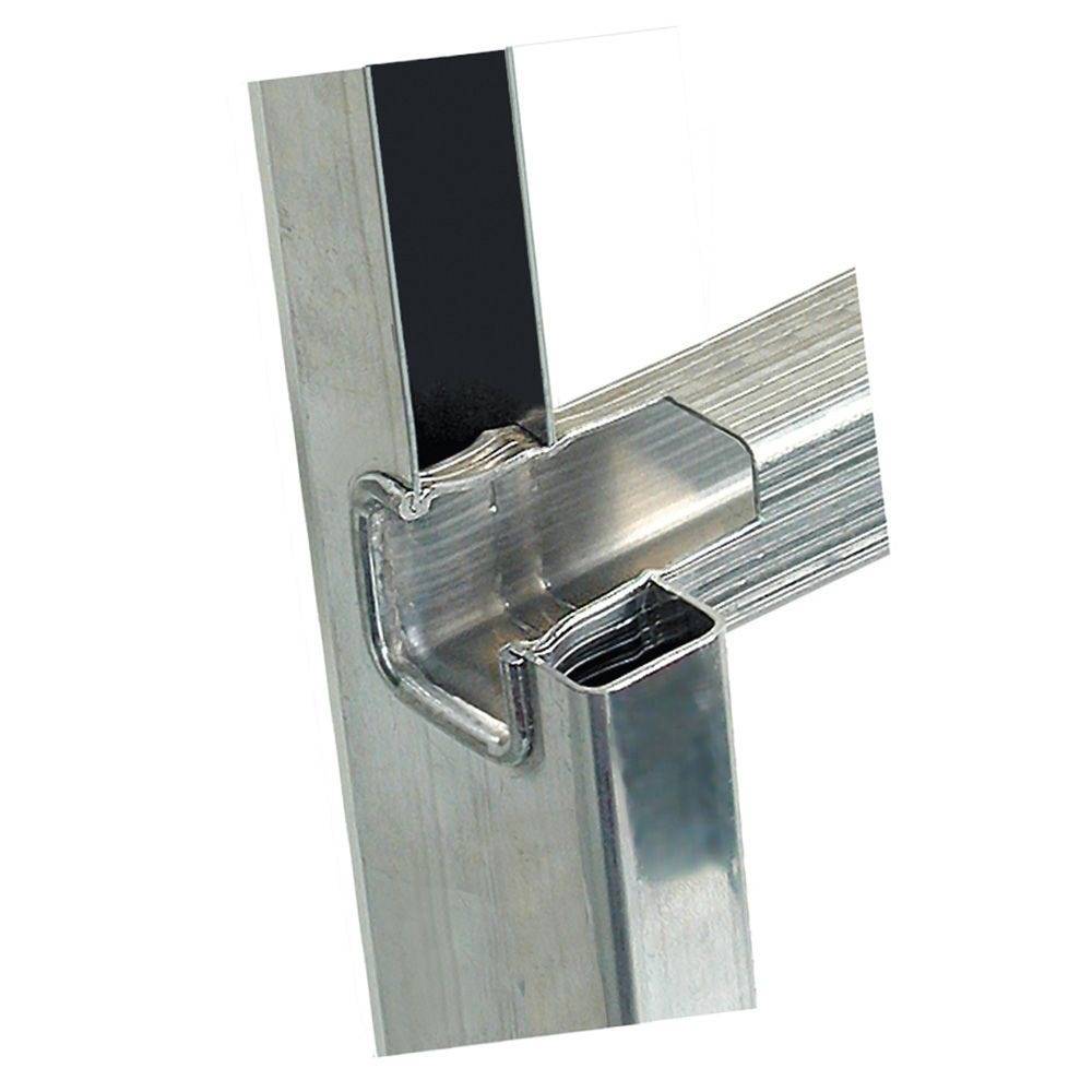 KRAUSE Sprossen-Anlegeleiter, MONTO, Sibilo, 6 Sprossen, Arbeitshöhe bis 2,80 m-1