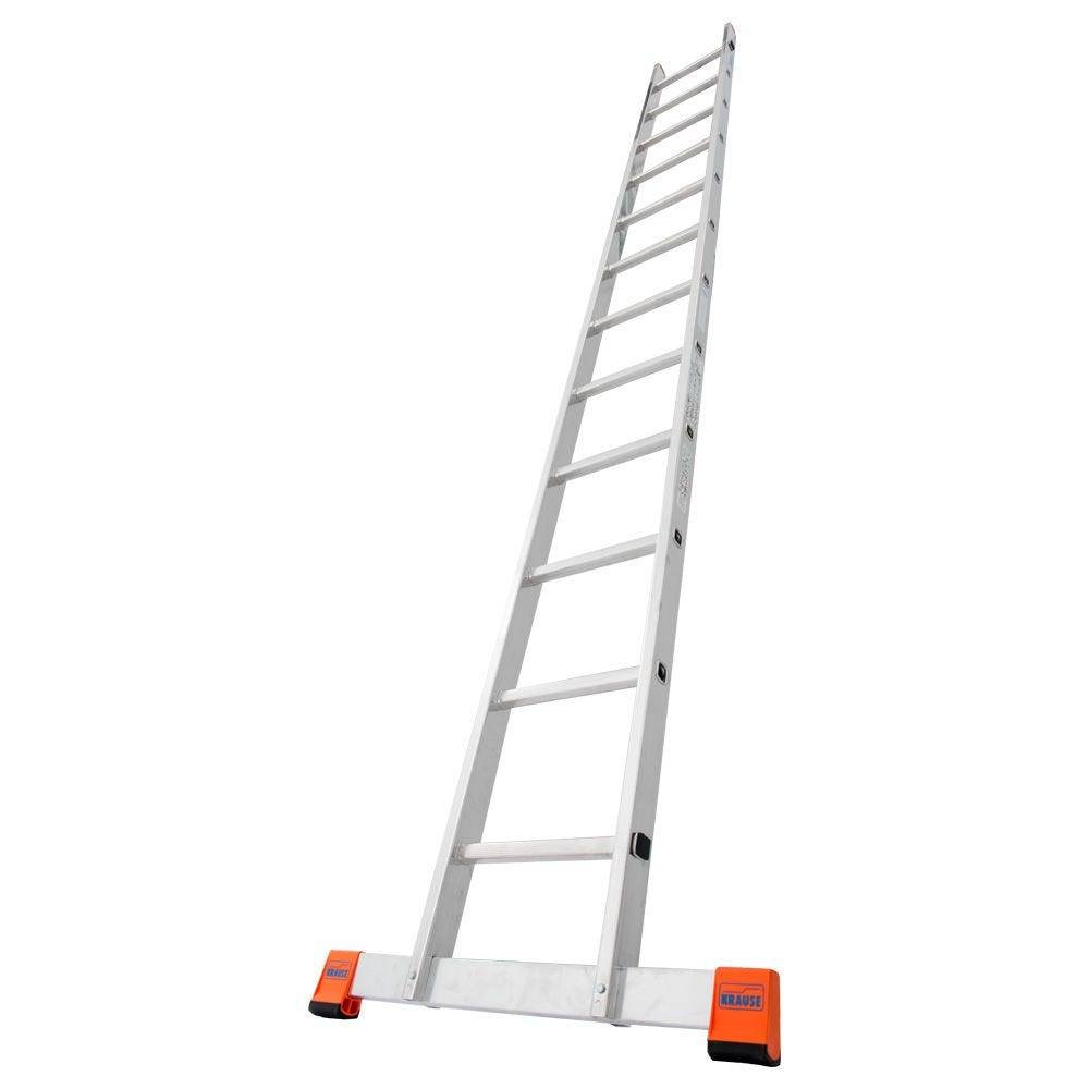 KRAUSE Sprossen-Anlegeleiter, MONTO, Sibilo, 12 Sprossen, Arbeitshöhe bis 4,40 m, Quertraverse-3