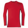 uvex suXXeed industry Longsleeve men, 88638, Langarmshirt, rot, mit Kontrastnaht, Größe 3XL