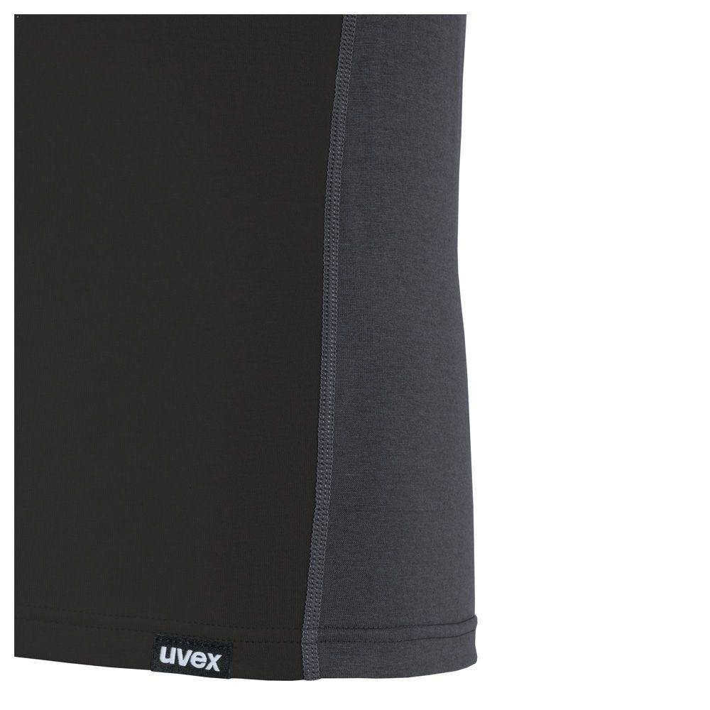 uvex suXXeed industry Longsleeve men, 88640, Langarmshirt, grau, mit Kontrastnaht, Größe 3XL-1