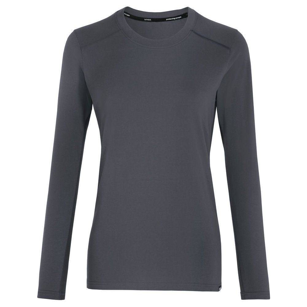 uvex suXXeed industry Longsleeve women, 88754, sportives Langarmshirt, grau, Größe XS-0