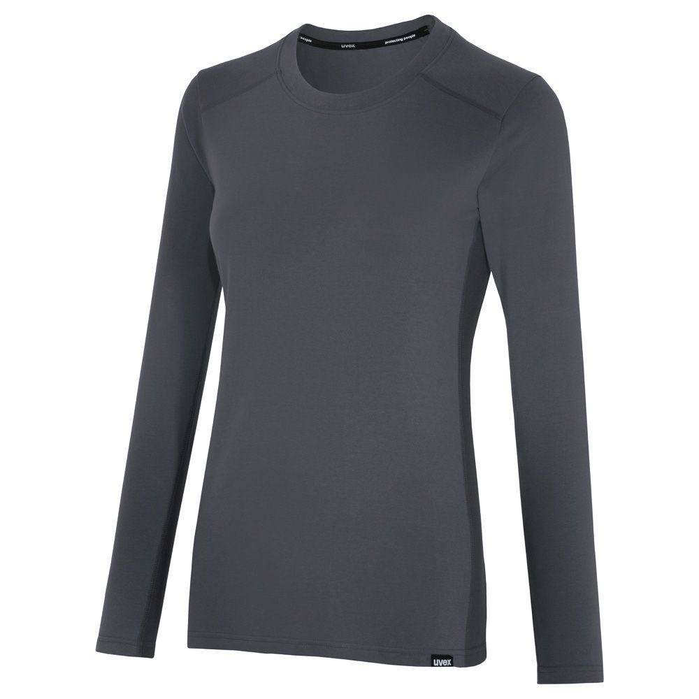 uvex suXXeed industry Longsleeve women, 88754, sportives Langarmshirt, grau, Größe XS-1