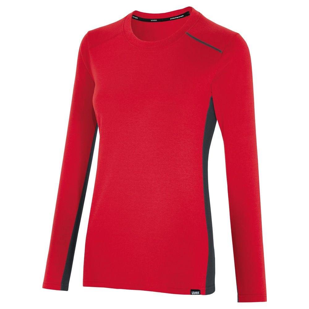 uvex suXXeed industry Longsleeve women, 88755, sportives Langarmshirt, rot, Größe 3XL-3