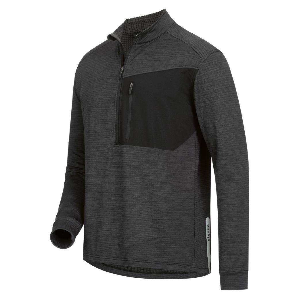 Funktions-Troyer, Pullover, Elysee, 21101, grau, UPF 40+, ca. 210 g/m², Größe XL-2