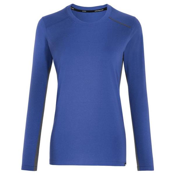 uvex suXXeed industry Longsleeve women, 88751, sportives Langarmshirt, blau, Größe 4XL