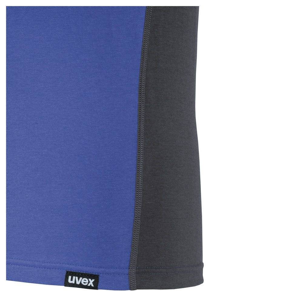 uvex suXXeed industry Longsleeve men, 88636, Langarmshirt, blau, mit Kontrastnaht, Größe XL-1