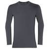 uvex suXXeed industry Longsleeve men, 88637, Langarmshirt, grau, mit Kontrastnaht, Größe S