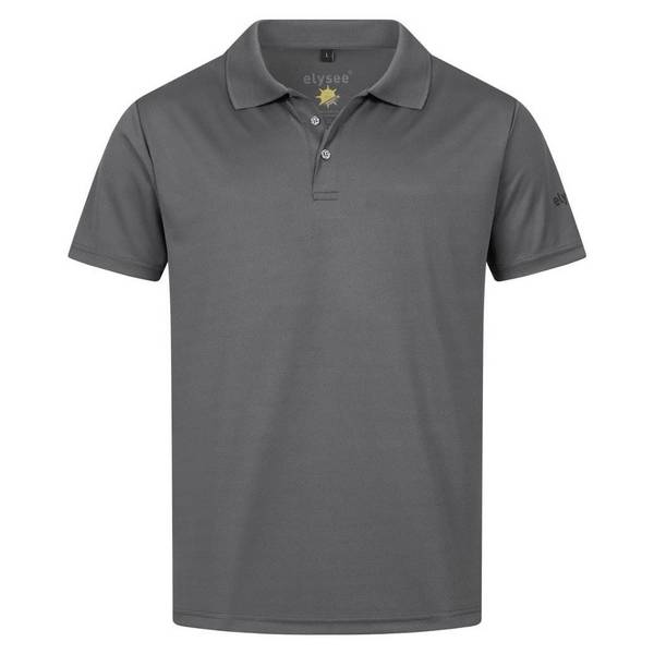 Funktionsshirt Poloshirt Elysee, 21057, grau, UPF 40+, ca. 170 g/m², Gr. 2XL