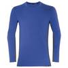 uvex suXXeed industry Longsleeve men, 88636, Langarmshirt, blau, mit Kontrastnaht, Größe XL