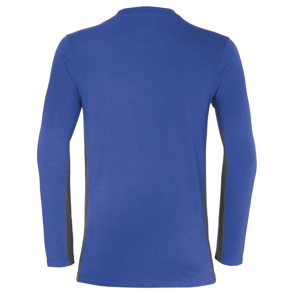 uvex suXXeed industry Longsleeve men, 88636, Langarmshirt, blau, mit Kontrastnaht, Größe XL-4