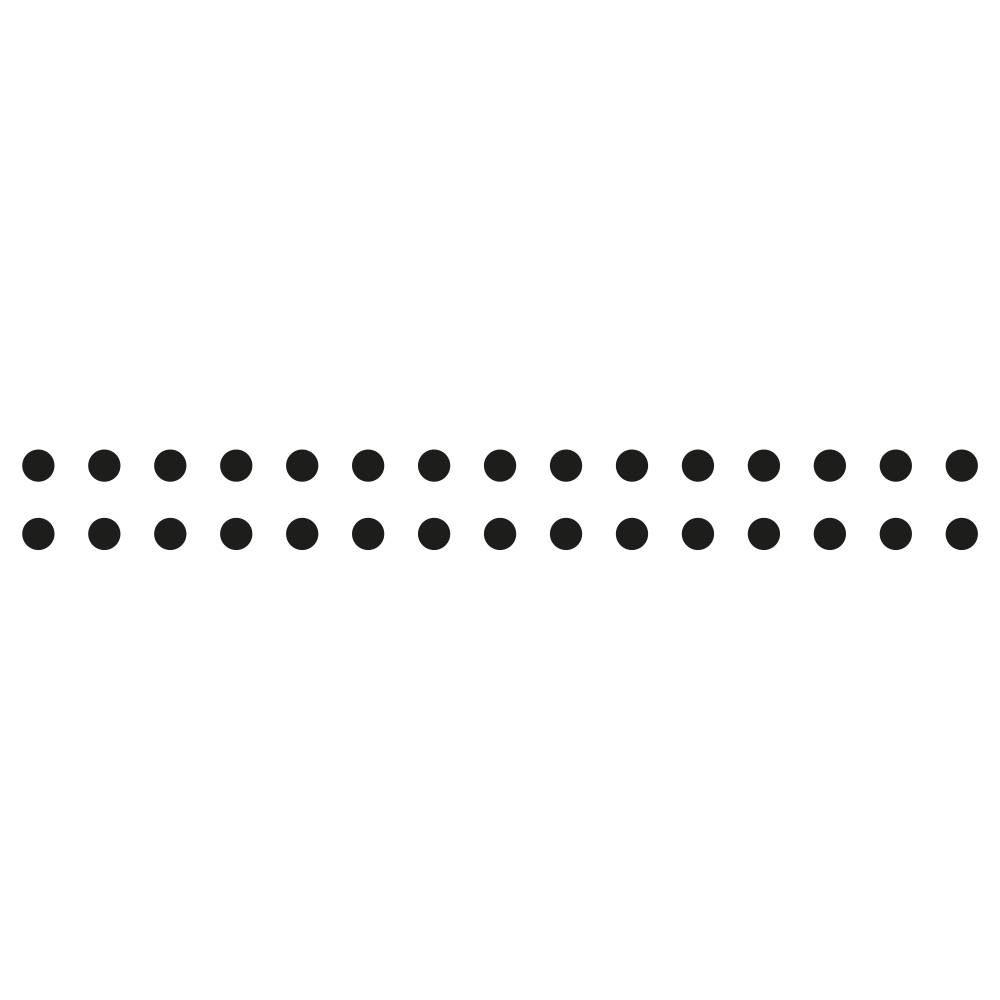 Glasdekor-Vogelschutz-Folie, 2 x 29 Punkte d = 16 mm, mm, schwarz, Folie selbstklebend-0