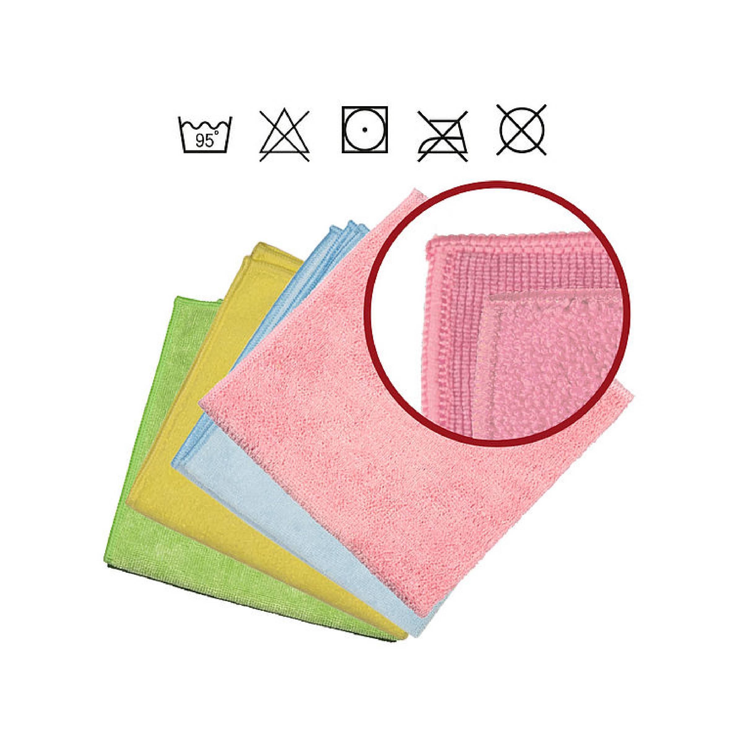 SPRINTUS Rainbow PRO Mikrofasertuch – Farbcodiertes Reinigungstuch für Profis-0