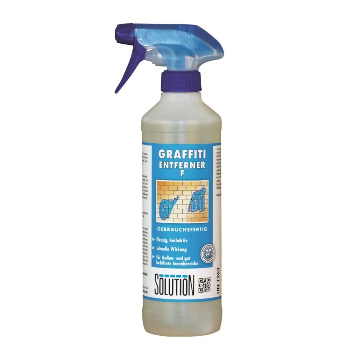 SOLUTION Graffitientferner F Hocheffektiver flüssiger Graffitientferner-0