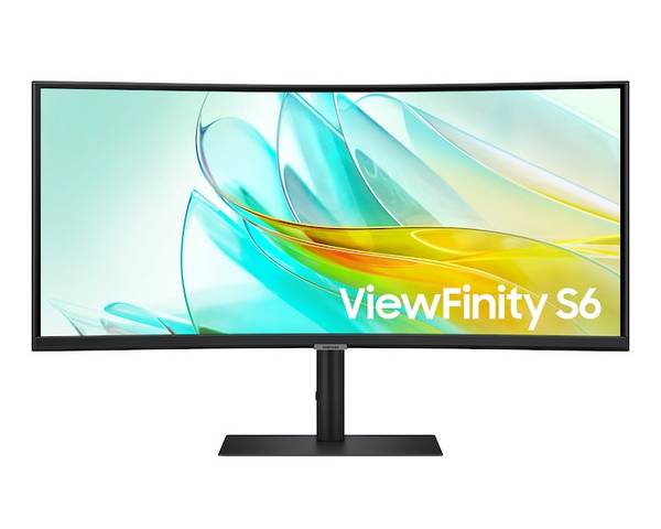Samsung ViewFinity S6 S34C652UEU - S65UC Series - LED-Monitor - gebogen - USB -