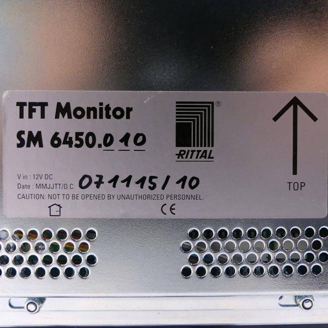 Rittal TFT Monitor SM 6450.010 (SCM15X06-R RGB/DVI)-1