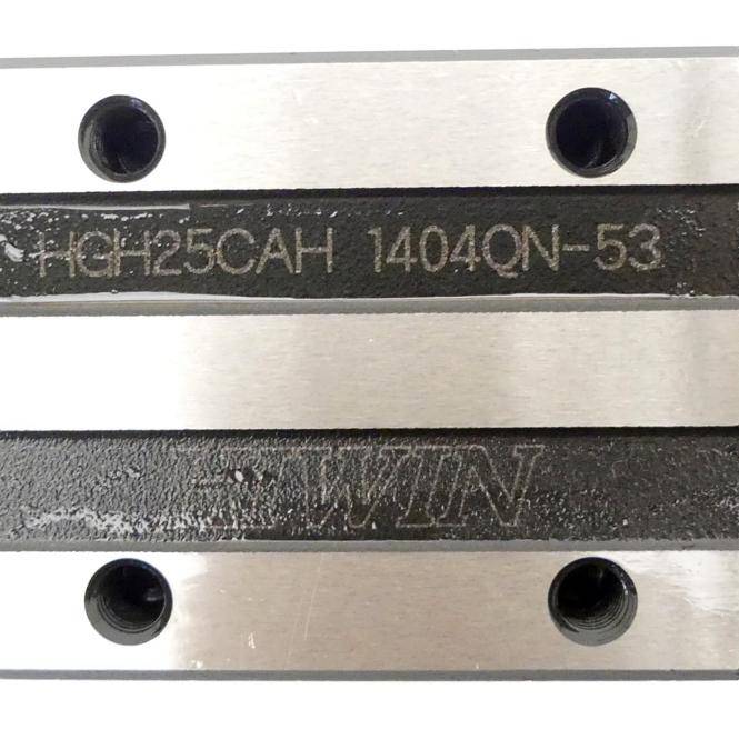 HIWIN Linearführung mit Kugelwagen (HGR25H + HGH25CAH 1840mm)-1