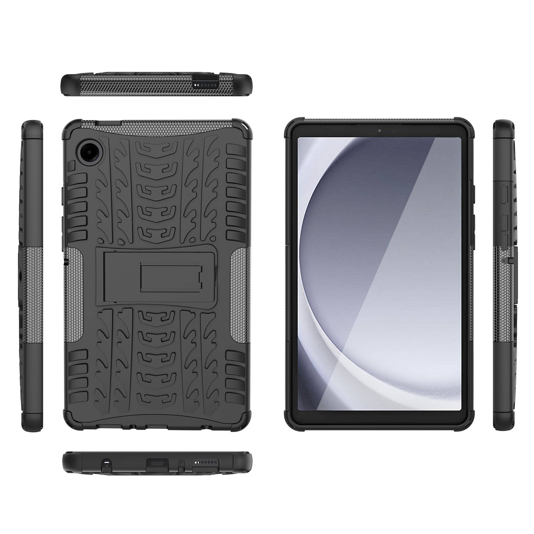 Für Samsung Galaxy Tab A11 Plus aufstellbare Textur TPU Tablet Hülle-1