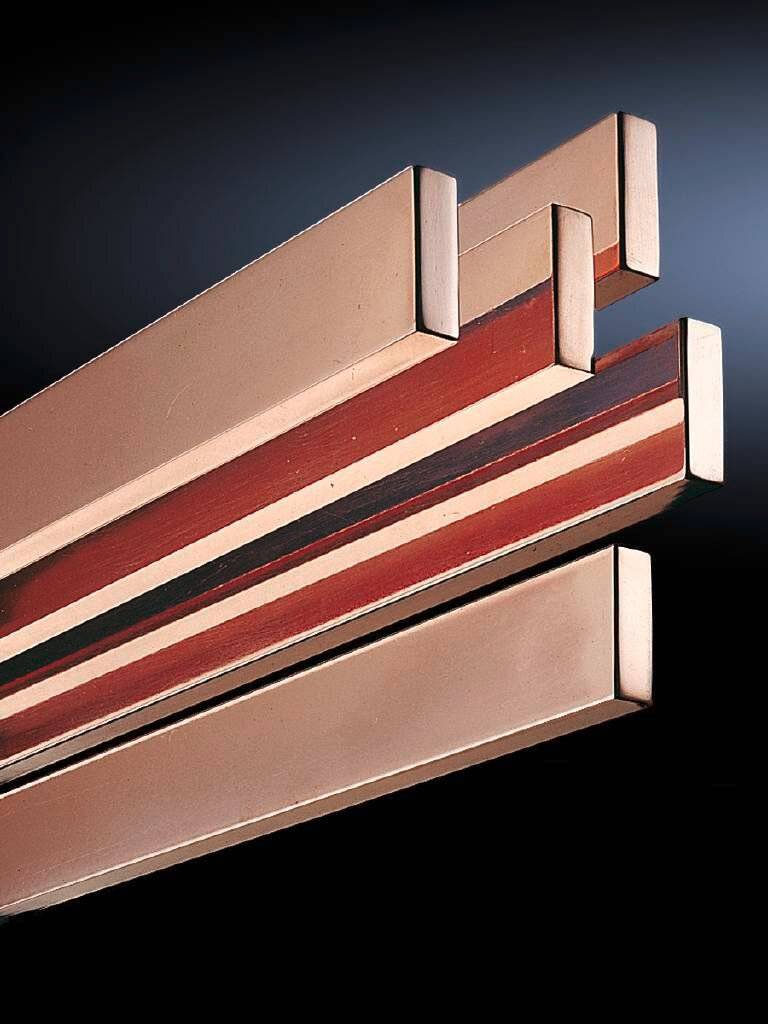 1Pk Rittal SV 3580.000 Sammelschiene E-Cu 12x5 mm, L=2400 mm, 1Pk=6St-1