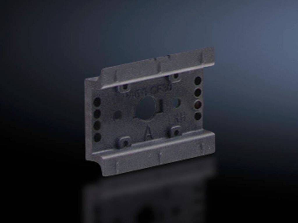 1St. Rittal SV 9342.930 Tragschiene 35x10 mm (TS55D), B=55 mm, Preis per VPE, VPE = 5 Stück 9342930-1