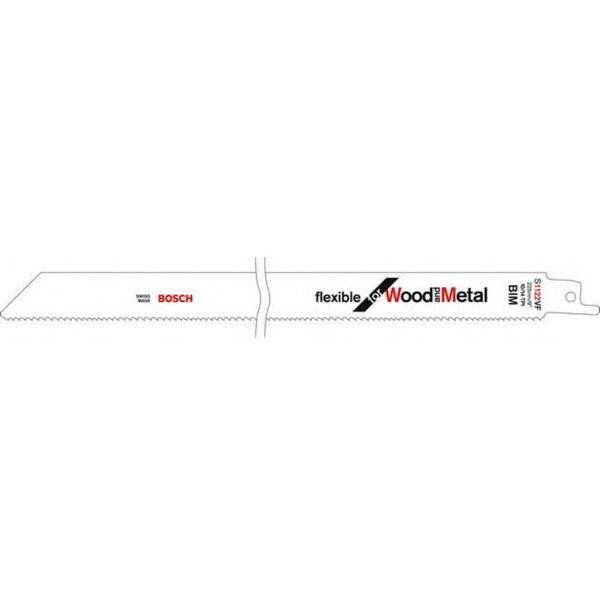 Säbelsägeblatt S 1222 VF L.300mm B.19mm TPI 10-14 1,8-2,6mm 2 St./Karte-5