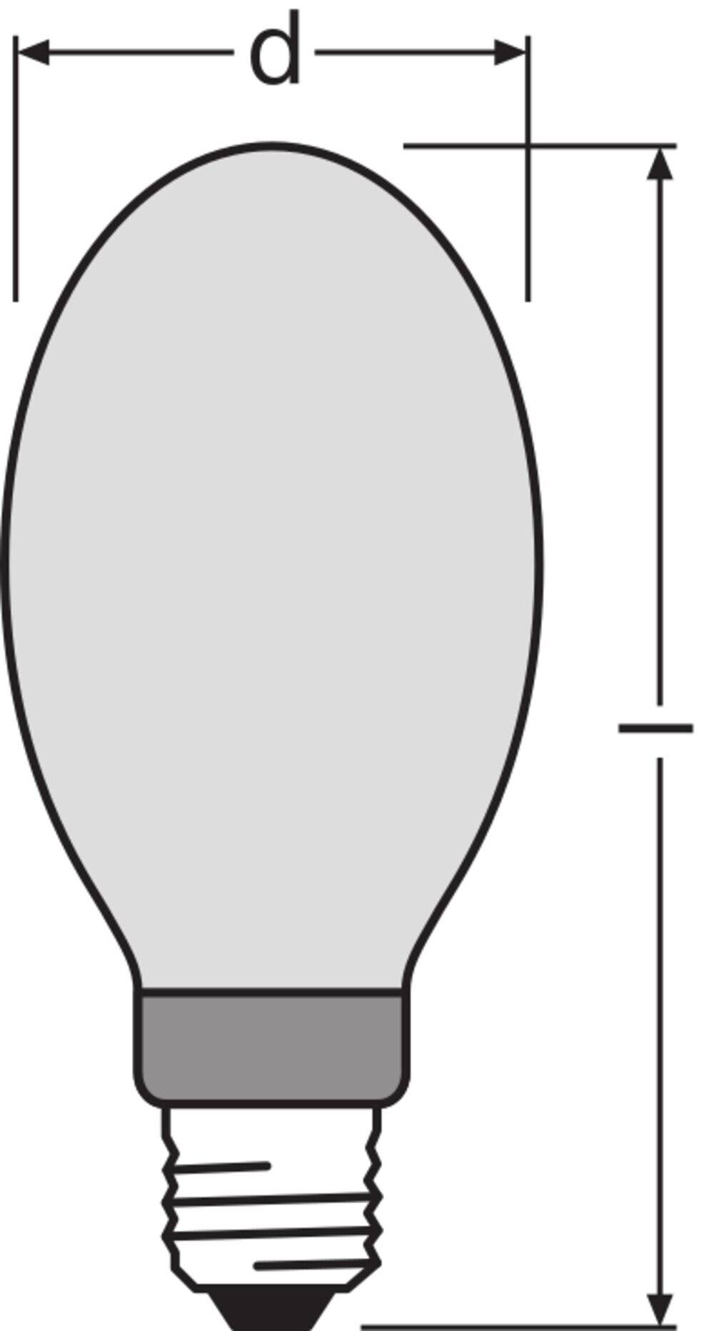 Preisbild für OSRAM HQI-E 250W/D PRO COATED E40 12X1 4008321677907, 1x -04008321677907