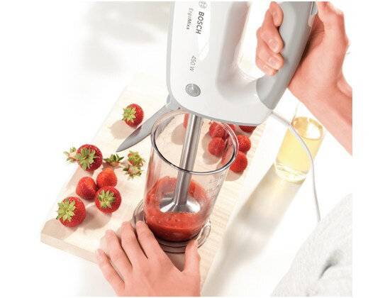 Bosch ErgoMixx Handmixer 450 W Weiß, Grau-1