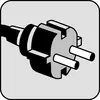 Symbolbild für LED-Strahler 50 W 3660 lm 5m H07RN-F 3x1mm² IP65 TECWERK