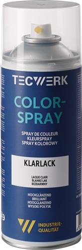 Colorspray klarlack hochglänzend 400ml Spraydose TECWERK-0