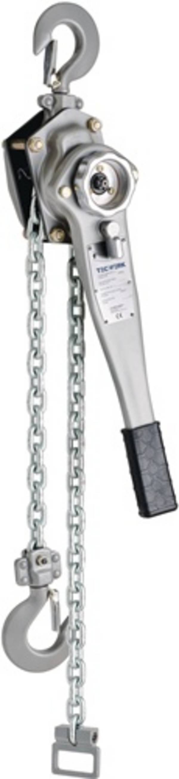 Hebelzug Trgf.750kg Hubh.1,5m Trag-/Lasthaken m.Sicherheits-Bügel TECWERK