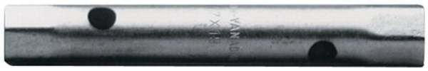 Rohrsteckschlüssel SW 19x22mm L.170mm Bohrungs-D.12,5mm verchr.TECWERK