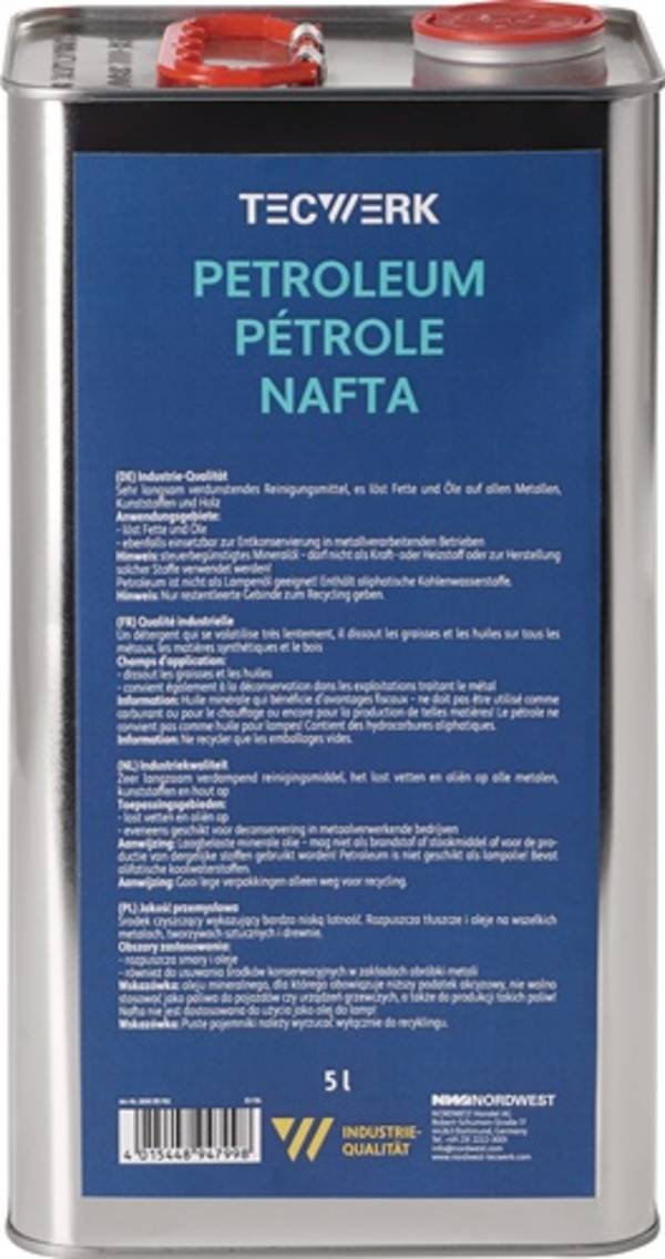 Petroleum 5l Kanister TECWERK