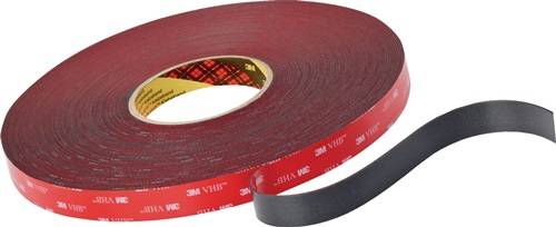 Montageband VHB Tape 4611F dunkelgrau L.3m B.19mm Rl.3M-1