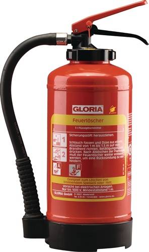 GLORIA Fettbrand-Feuerlöscher FA 3 EASY, Brandklasse A/B/F, 270 x 432 mm-2