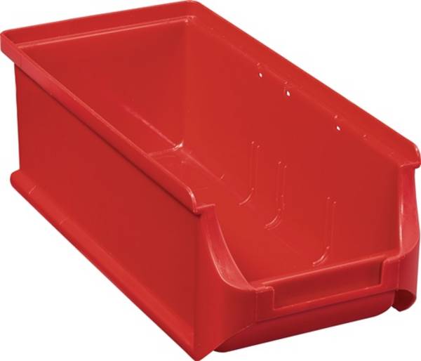 Sichtlagerkasten Profi-Plus L215xB102xH75mm PP rot ALLIT